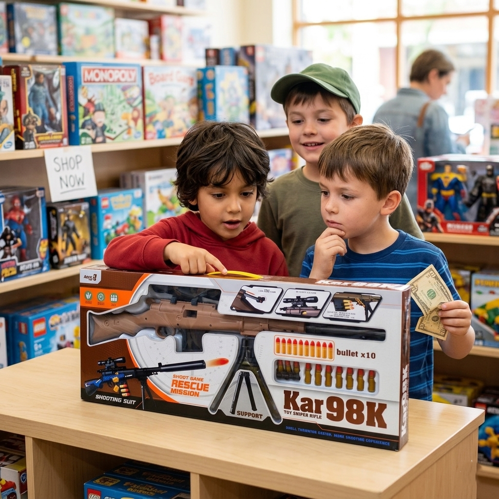 بندقية قنص لعبة  Kar98K -Kar98K Toy Sniper Rifle
