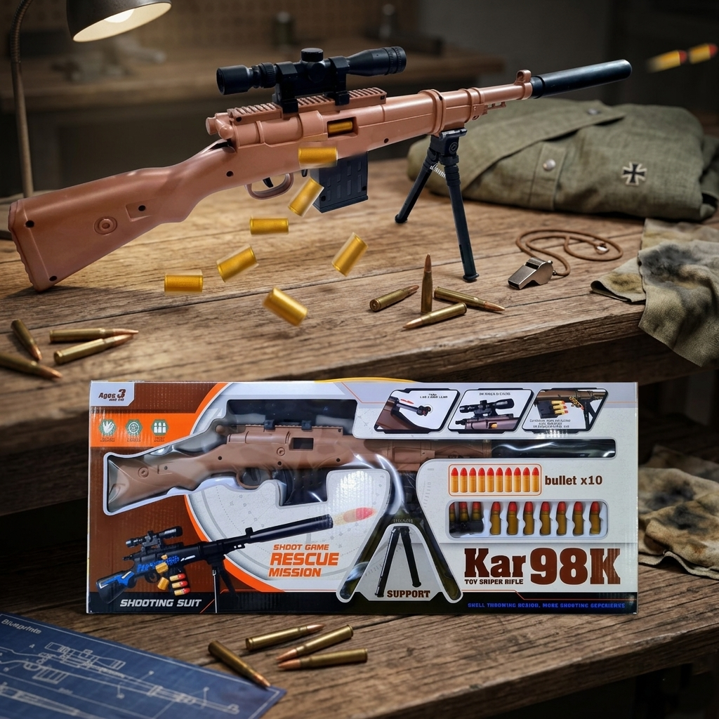 بندقية قنص لعبة  Kar98K -Kar98K Toy Sniper Rifle