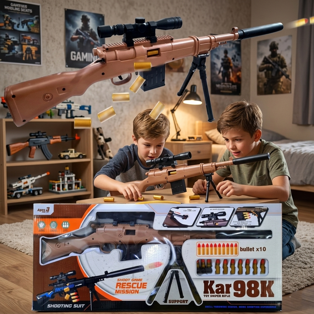 بندقية قنص لعبة  Kar98K -Kar98K Toy Sniper Rifle